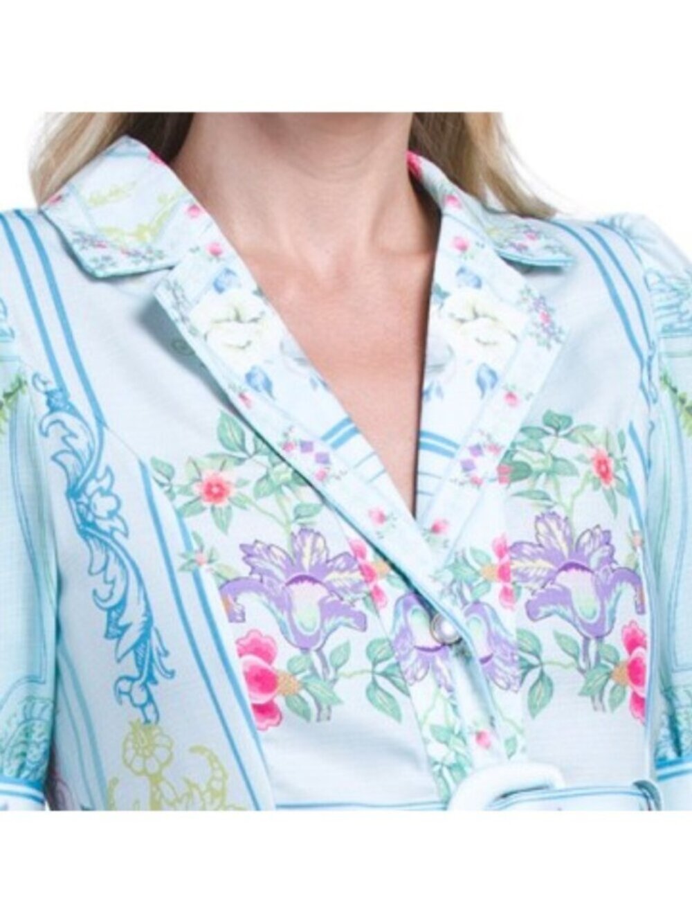 DALIA MACPHEE Three-quarter Sleeve Maxi Dress - Picture 3 of 5